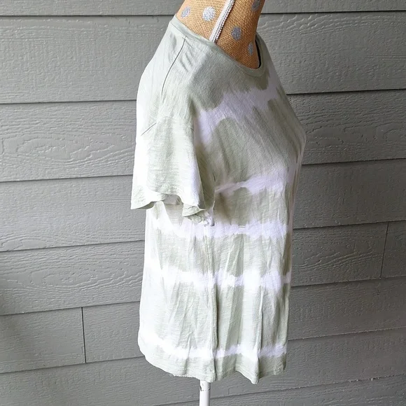Aritzia T.la tie dye short sleeve tee oversized XS Martha flutter tee - Picture 3 of 9